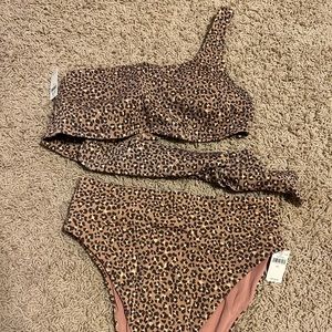 aerie cheetah print bikini